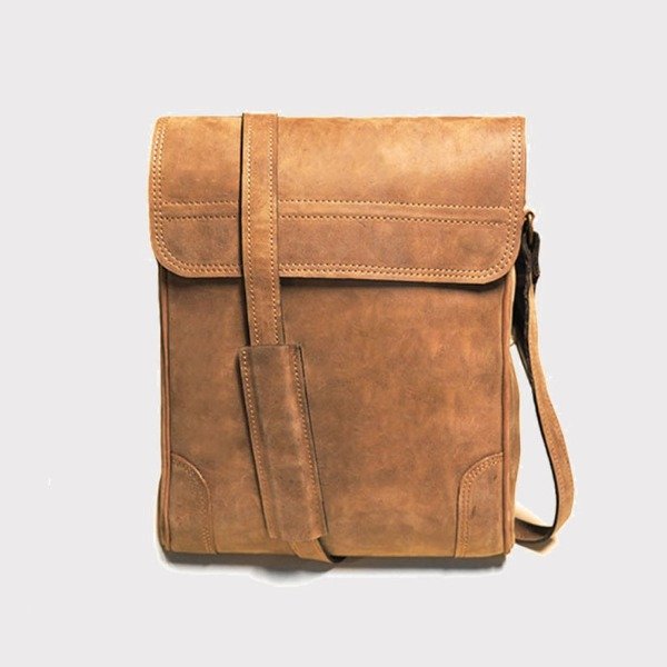 Producto - Morral de cuero modelo "PRAGA" - 8