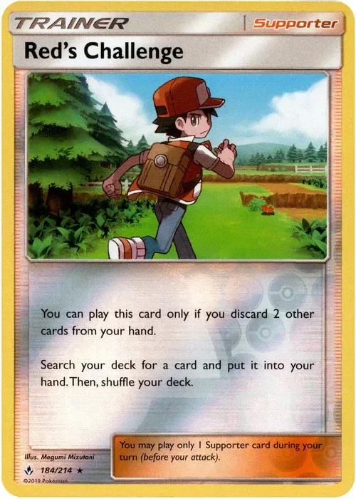 Producto - Red's Challenge - 184/214 - Unbroken Bonds - Reverse Holo