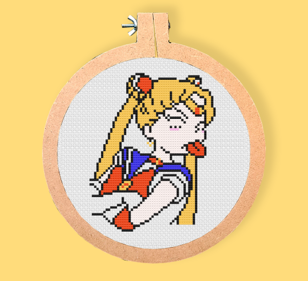 Producto - Sailor Moon - Kit de punto cruz