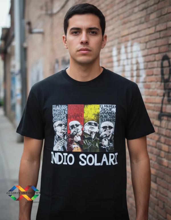 Producto - REMERA - INDIO SOLARI - ALGODON TALLES S y M - 0