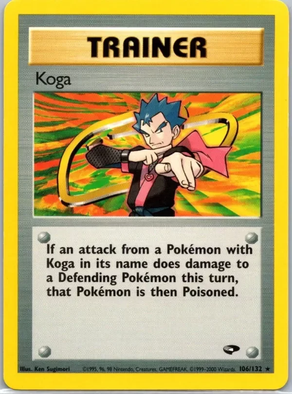 Producto - Koga 106/132 Rare Gym Challenge Pokemon Unlimited