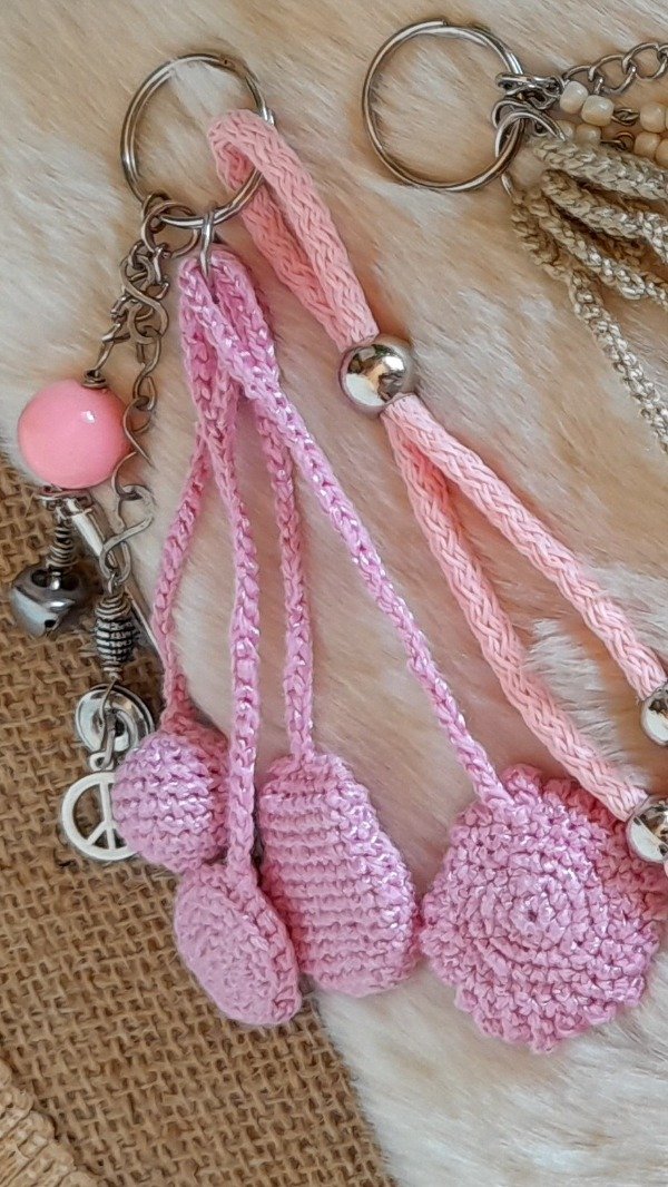 Producto - Colgante Boho Rosa Pétalo