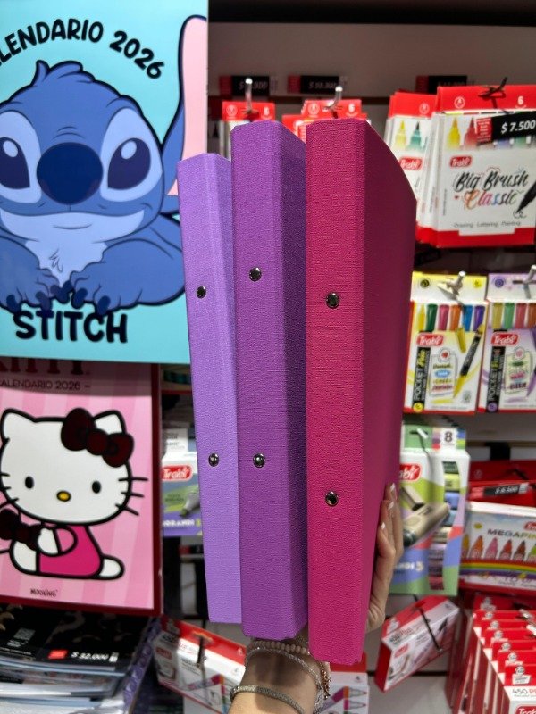 Producto - Carpeta A4 LILAS (Lomo angosto)