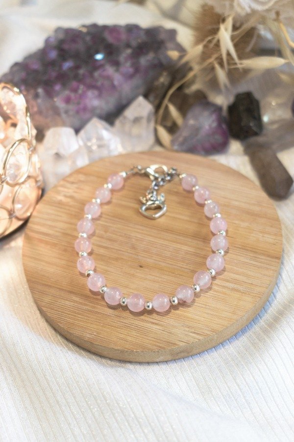 Producto - Pulsera de Cuarzo Rosa