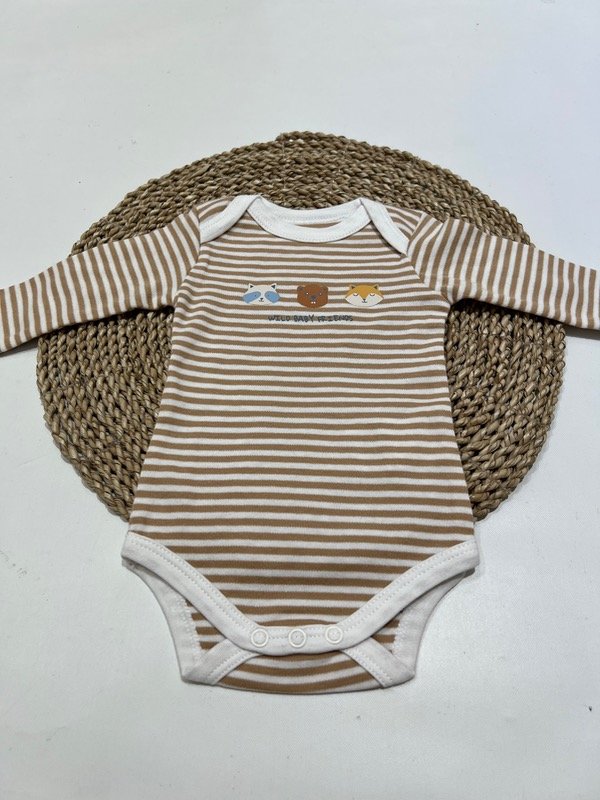 Producto - Body americano animalitos rayas suela