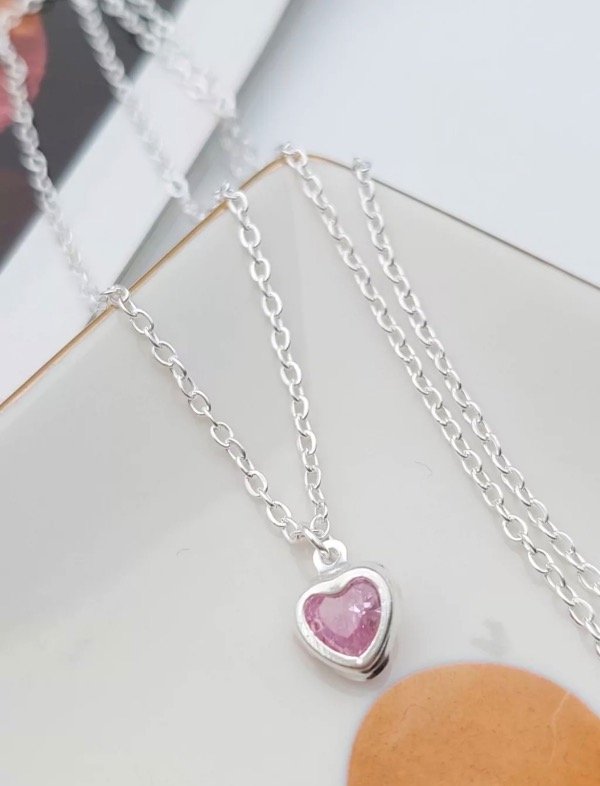 Producto - COLLAR ROMA ROSA
