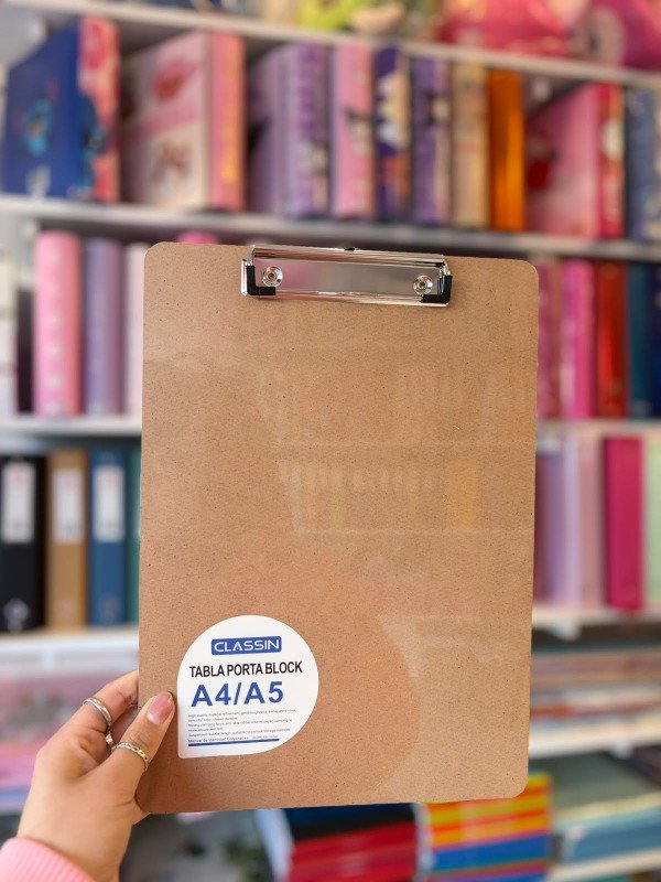Producto - Porta block A4 de madra
