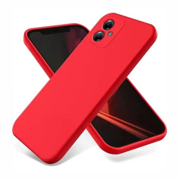 Producto - Silicone Case Motorola Rojo