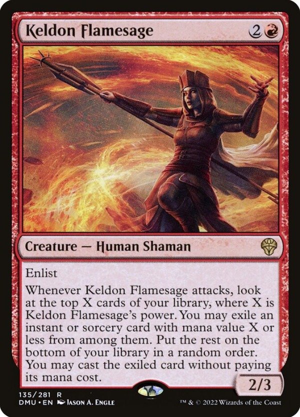 Producto - Keldon Flamesage  Dominaria United