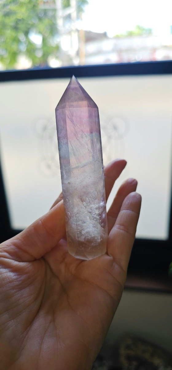 Producto - Obelisco de Fluorita Arco Iris - 5