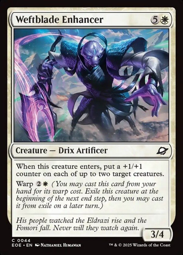 Producto - Weftblade Enhancer  Edge of Eternities