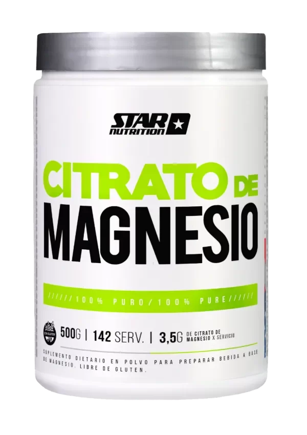 Producto - STAR NUTRITION - MAGNESIO 500GRS