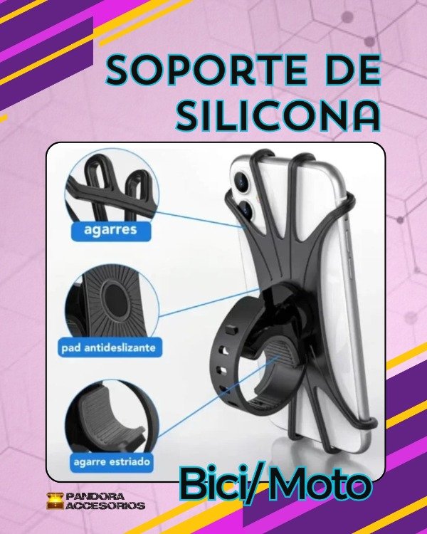 Producto - Soporte de Silicona para Bici/Moto - 0