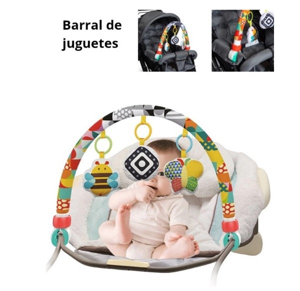 Producto - Barral de juguetes Movil para cochecito o cuna Anclaje universal. Love