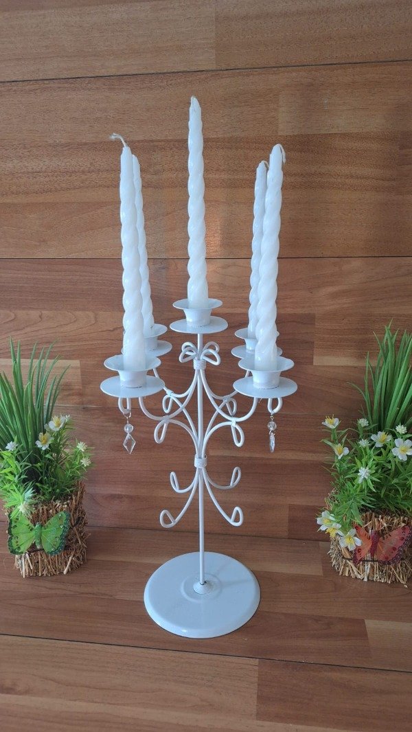 Producto - 10 UNIDADES CANDELABRO - PORTA VELA COD: V2