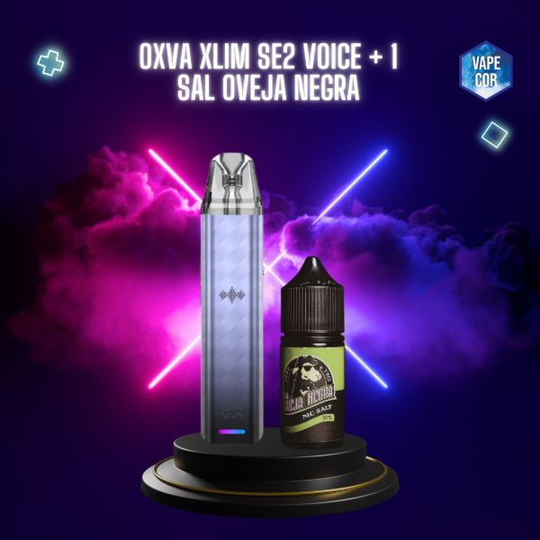 Producto - Promo Oxva Slim Voice + 1 Sal oveja negra 30ML 35MG