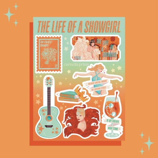 Producto - Set Troquelado 'The Life of a Showgirl'