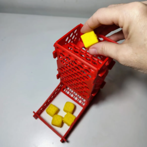 Producto - Dados braille y adaptados + Torre de lanzamiento - 1