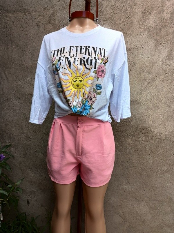 Producto - Remera blanca Sol. (NUEVO)