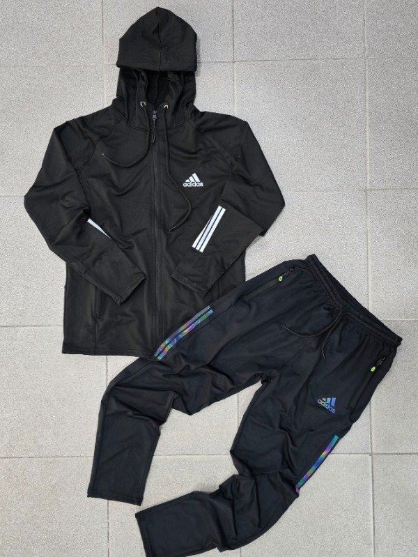 Producto - Conjunto Térmico Adidas Campera y Pantalón Tela Lycra