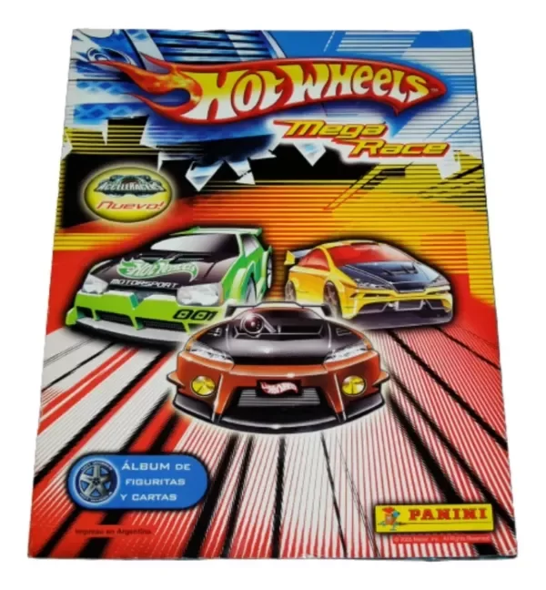 Producto - Hot Wheels Album De Figuritas Mega Race Acceleracers (usado1)