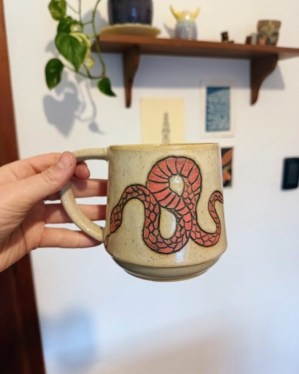 Producto - Taza Serpiente roja