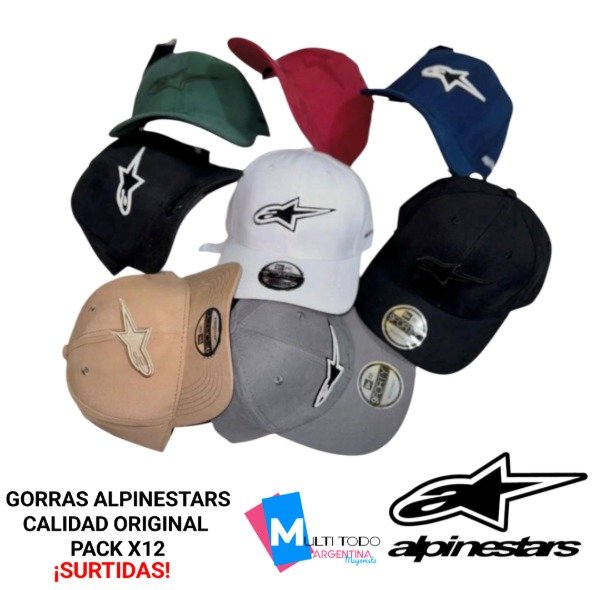 Producto - GORRAS ALPINESTARS PACK X12