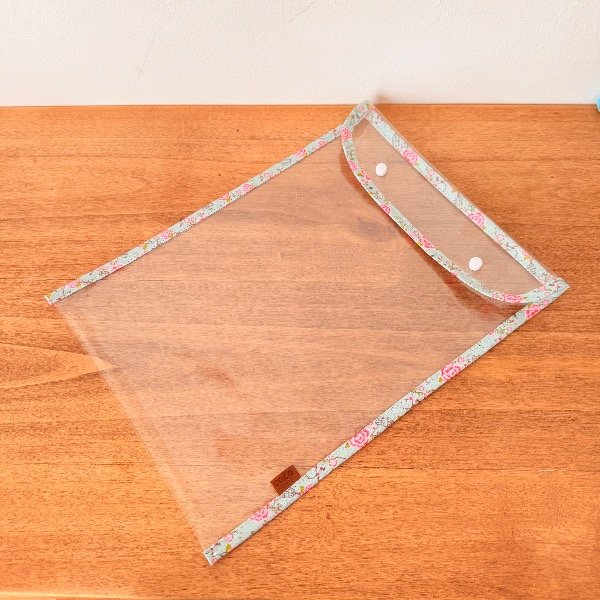 Producto - SOBRE CRISTAL OFICIO Flores Pastel