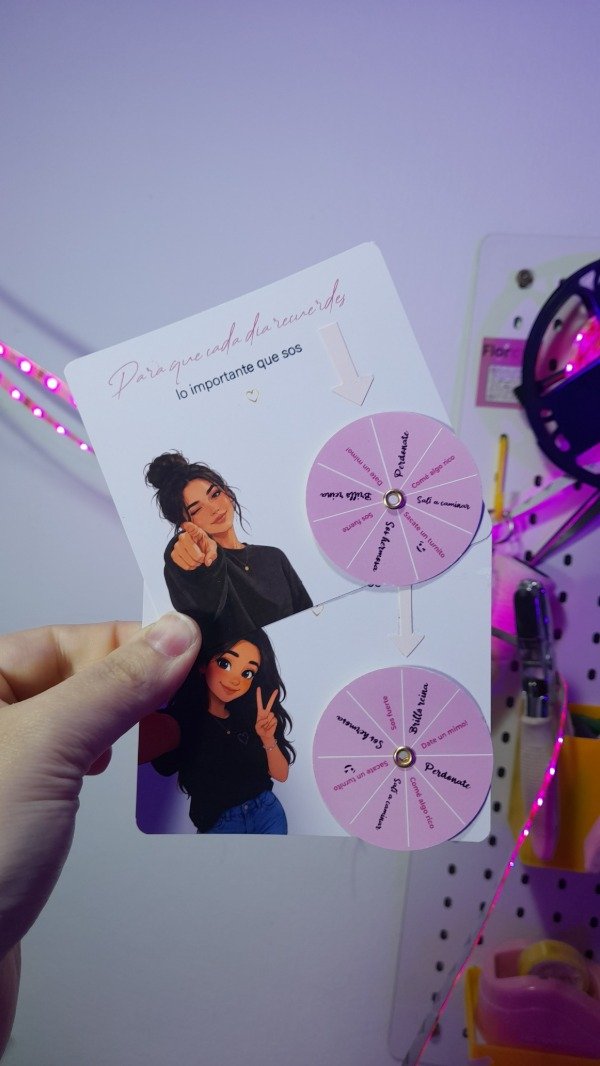 Producto - 25 tarjetas Ruleta personalizadas