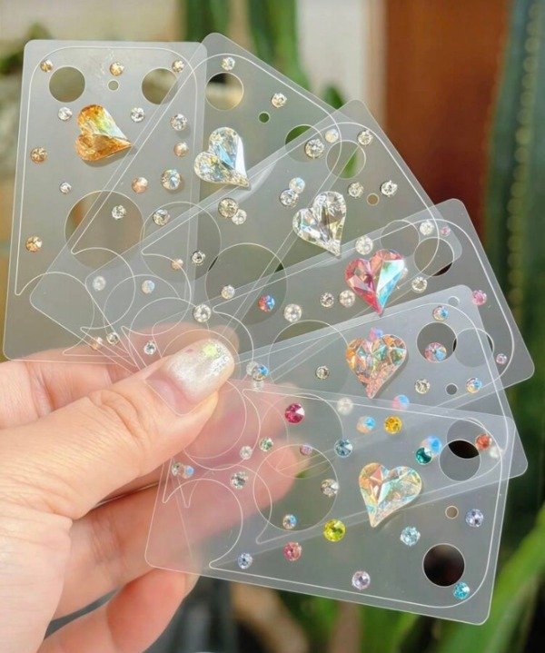 Producto - Film matte transparente protector de camaras con strass