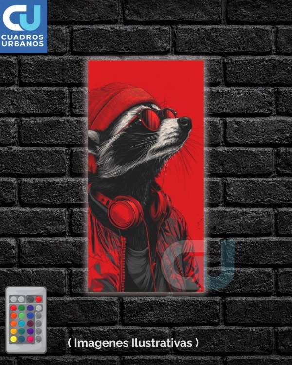 Producto - Animales rap Led 7