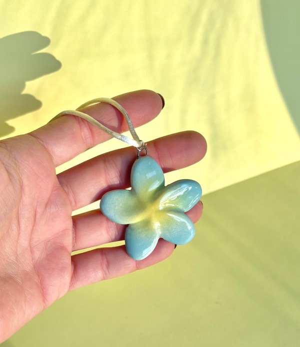 Producto - Plumeria 03 BIFAS Celeste + Rosa