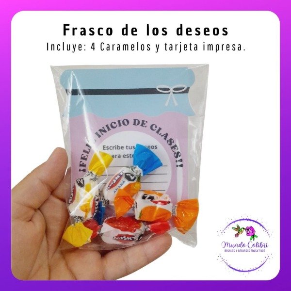 Producto - Frasco de los deseos (x 10 unidades)