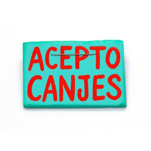 Producto - Acepto canjes pin