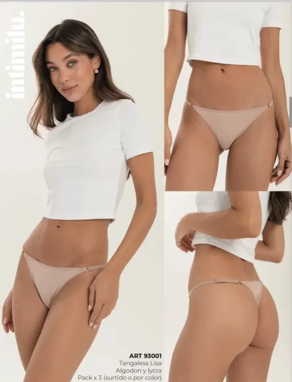 Producto - Pack x3 regulables algodón Intimilú
