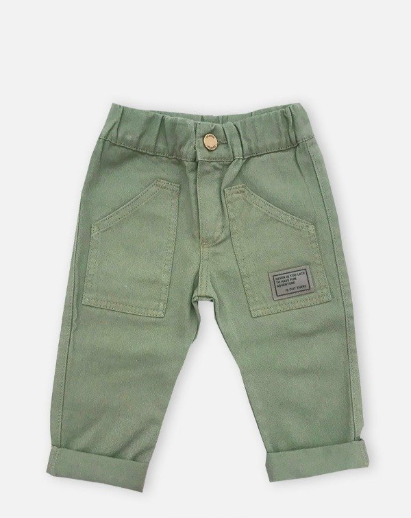 Pantalon Rodrigo Verde -Último talle 2 años- - encadaestrella