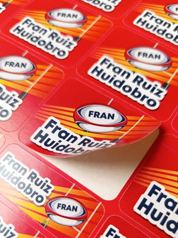Producto - Sticker para Objetos (de papel) - Rugby