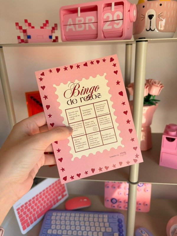 Producto - Bingo de Retos - Plantilla Imprimible
