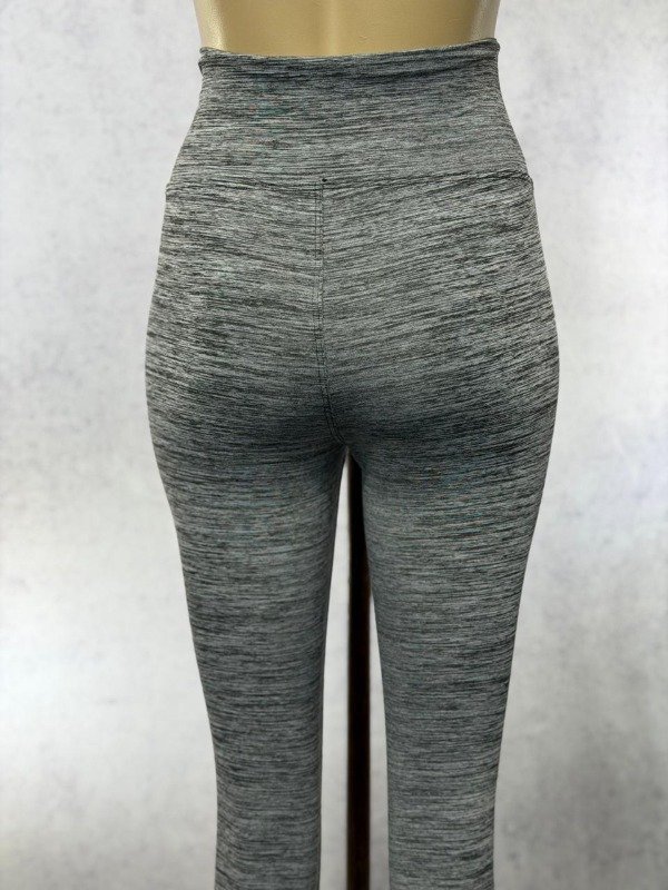Producto - CALZA OXFORD GRIS JASPEADA LYCRA PREMIUM ELASTIZADA - 4