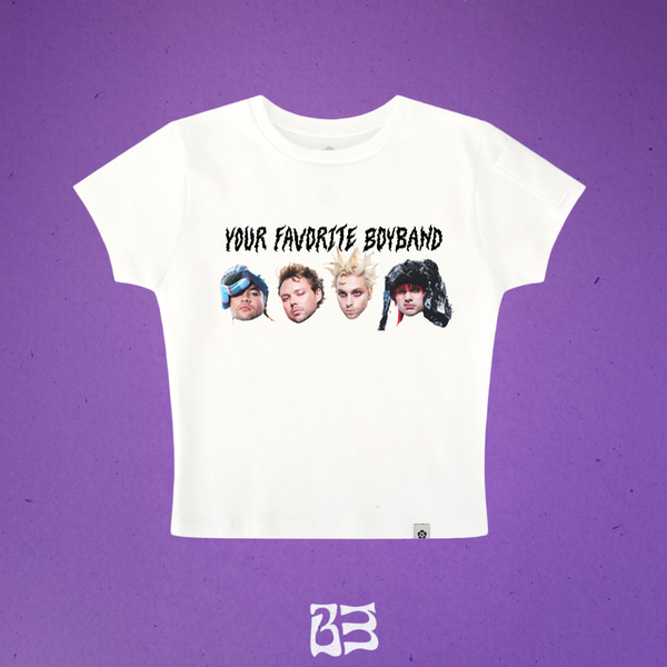 Baby tee 5sos faces — imagen 2