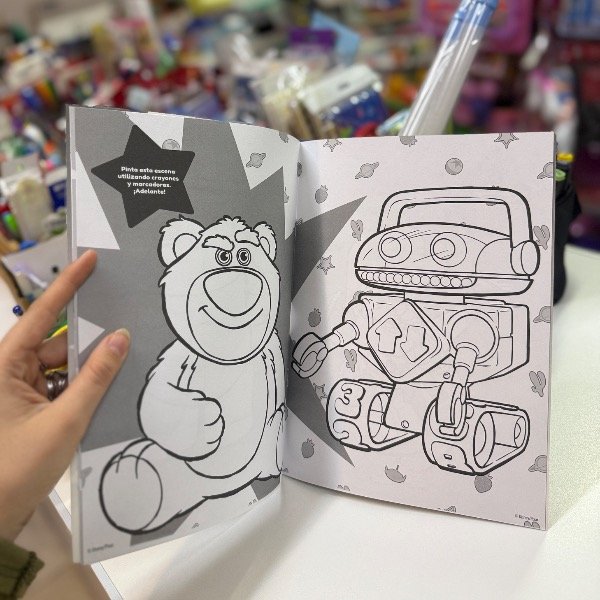 Producto - Libro Geniales colores Toy Story 7747 - 1