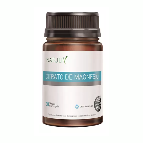 Producto - CITRATO DE MAGNESIO NATULIV ENA X 30 SIN TACC - 0
