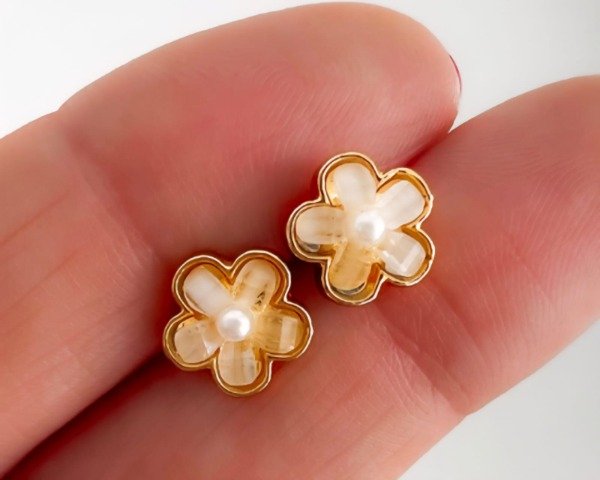Producto - AROS MARGARITAS PERLAS