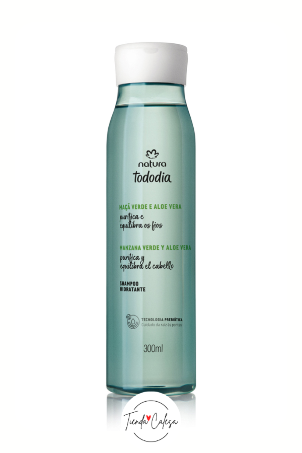 Producto - Tododía - Shampoo hidratante - Manzana verde y aloe vera