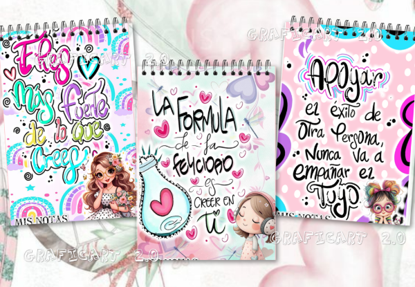 Producto - PACK DIGITAL DE ANOTADORES PARA EL DIA DE LA MADRE CON FRASES