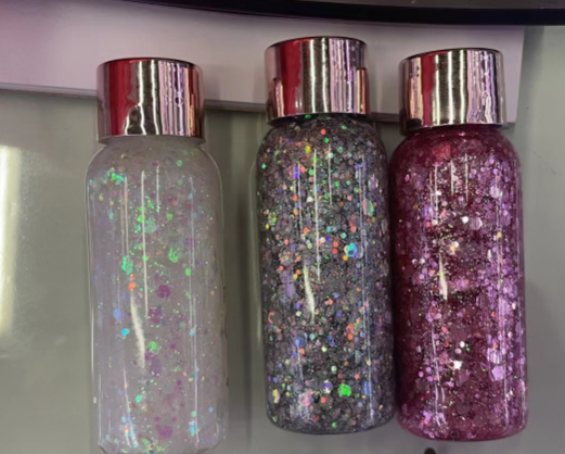 Producto - botellita glitter grueso en gel