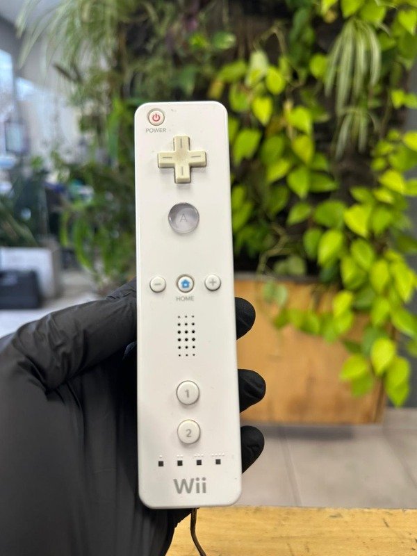 Producto - Control Wiimote Blanco con Nunchuk y Funda De Regalo para Nintendo Wii