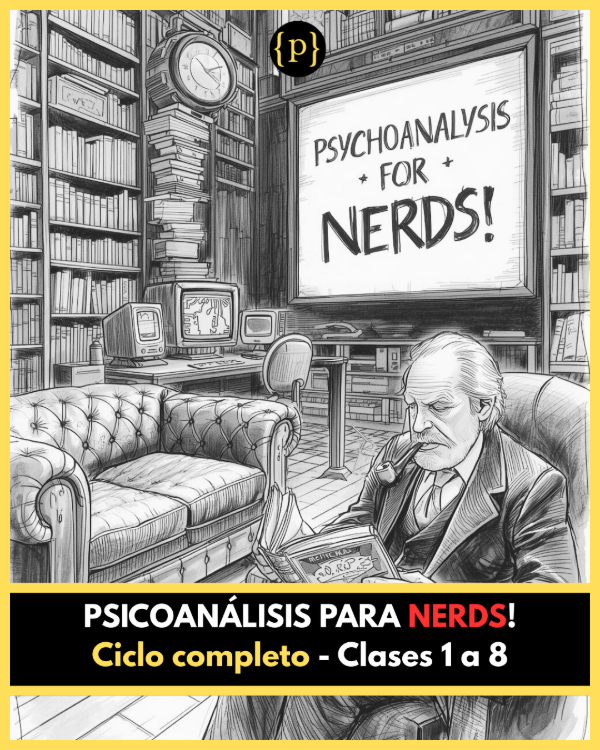 Producto - Ciclo completo PSICOANÁLISIS para NERDS!