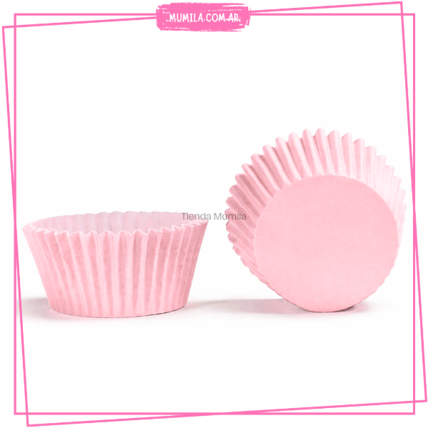 Producto - Pirotines Rosa pastel n10 x20u