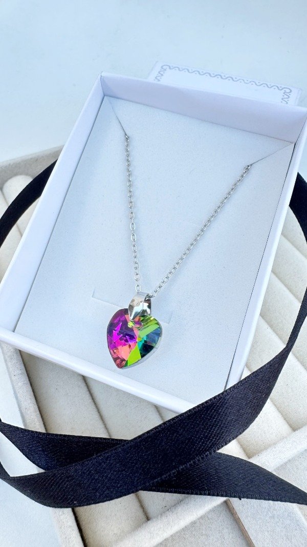 Producto - Conjunto corazon tornasolado
